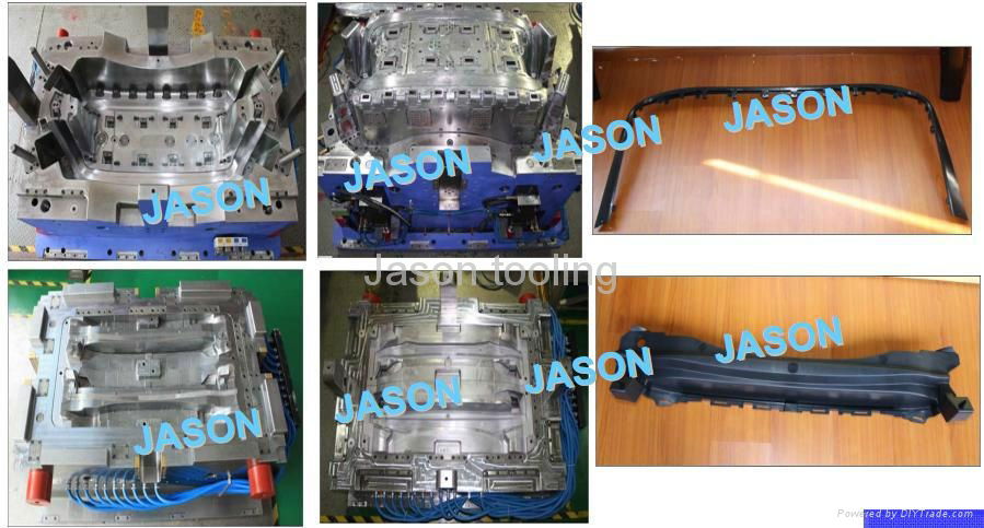 Automobile double injection mold
