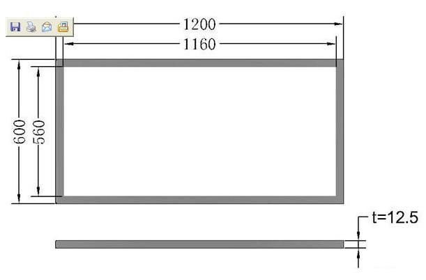 white LED Panel Light LED 120cm length Ceiling Light  2