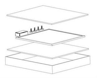 white LED Panel Light LED 120cm length Ceiling Light  3