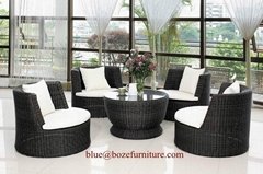 Rattan Sofa Set Outdoor Wicker Furniture (BZ-R003)