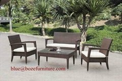 Outdoor Furniture Wicker Sofa Set (BZ-SF023)