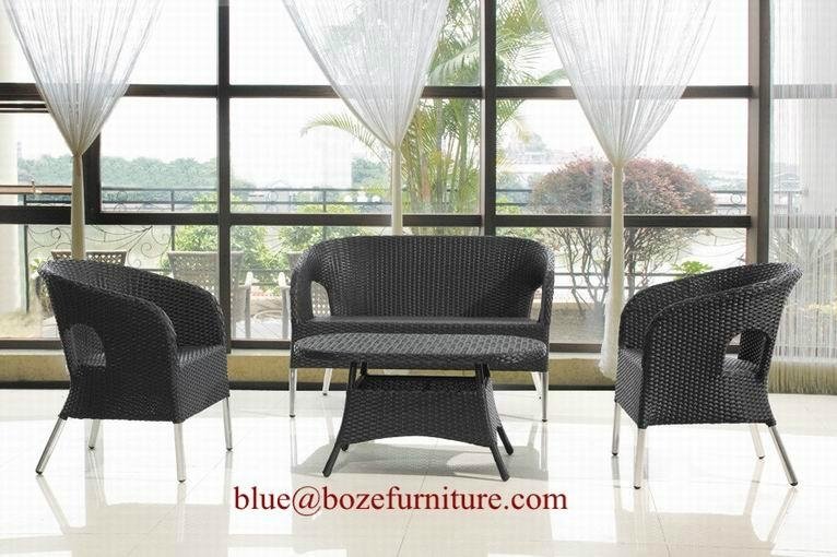 Outdoor Furniture Wicker Sofa Set (BZ-SF023) 2