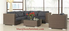 Wicker Sofa Set Outdoor Rattan Furniture (BZ-SF039)