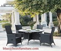 China Rattan Dininig Set Outdoor