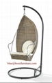 Garden Rattan Furniture Hammock Wicker Swing Chair (BZ-W004) 4