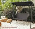 Rattan Swing Chair Outdoor Furniture Wicker Double Seats Hammock (BZ-W030) 2