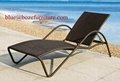 Wicker Lounge Bed Patio Furniture Rattan Chaise Lounge (BZ-C008) 3