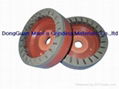 segmented resin wheel for beveling machine