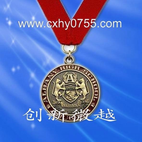 Custom metal award Medal 3