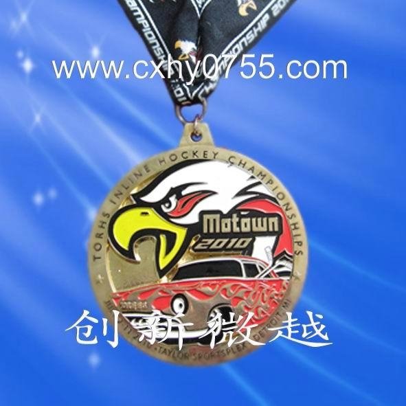 Custom metal award Medal 5