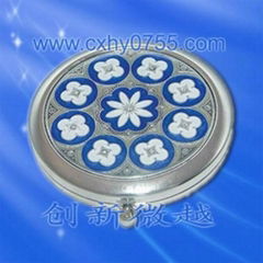 metal compact mirror