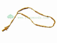 stock wooden rosary necklace for cheap sell