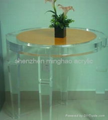 acrylic table