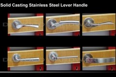 Stainless Steel Solid Casting Lever Handle