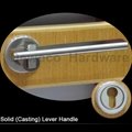 Stainless Steel Solid Casting Lever Handle 2