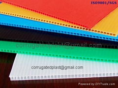 PP Hollow Sheet, Plastic Hollow Board, Hollow Grid Sheet