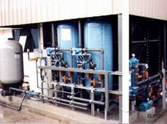De-ionise water generating plant/ Hệ thống xử lí tách ion trong nước cứng