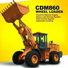 Lonking wheel loader CDM 860
