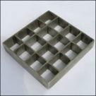 Standard bonding steel grating 