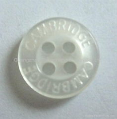 Polyester Imitation pearl button