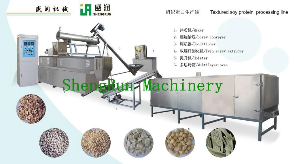 Textured Soya Protein Machine 2