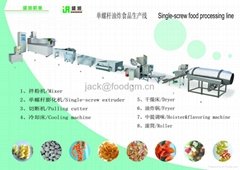 Fried Pellet Chips Machinery