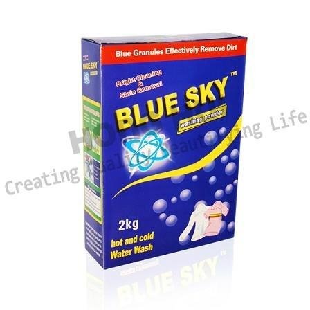 Blue Sky Box Pack Laundry Powder (2kg) 2