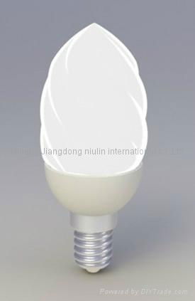 ceramic lampholder LED BULB CT37 2~3W