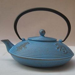 Healthy cast iron teapot