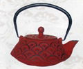 Japanese style iron teapot 0.9L 3