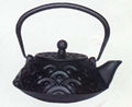 Japanese style iron teapot 0.9L 5