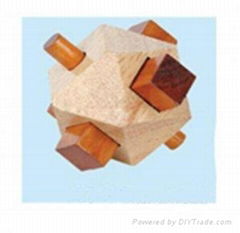 Interesting Wooden Rubik's Cube