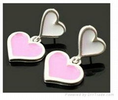 Heart-shaped Earring