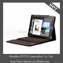 ipad 2 wireless bluetooth keyboard with folding leather protective case