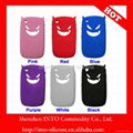 Devil and angel silicone cover case for blackberry 8520 1