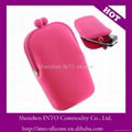 fashion silicone ladies cosmetic pouch