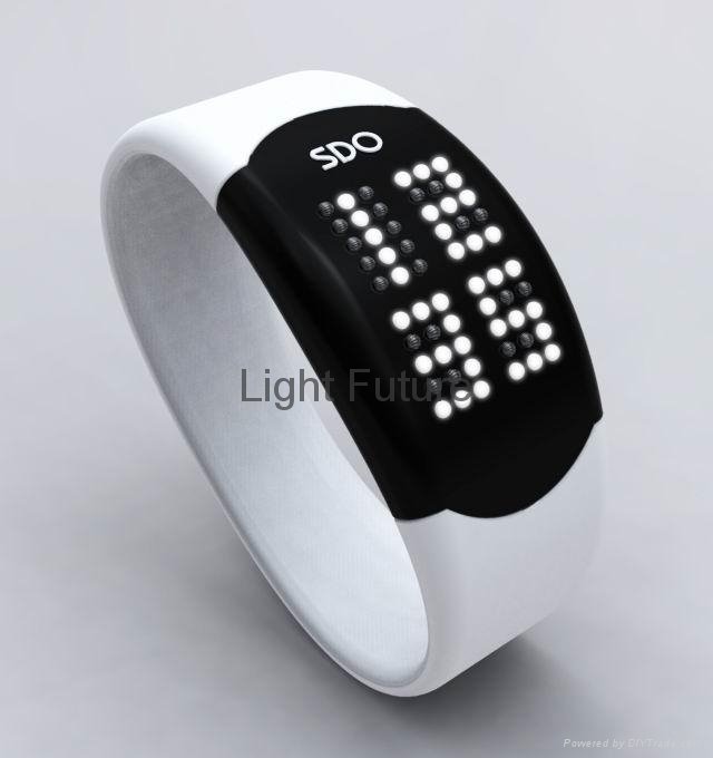 fashion LED lovers watch