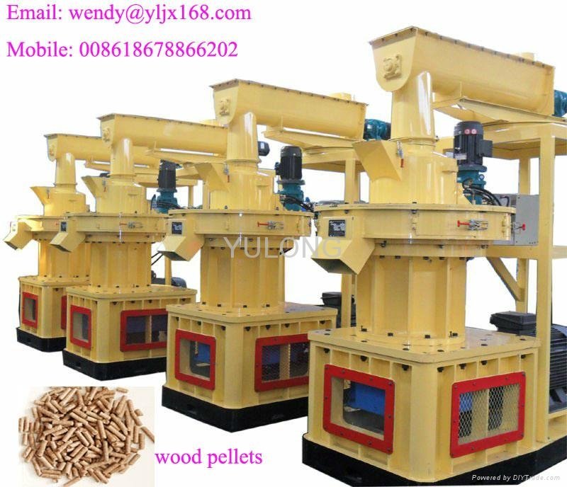 Efficient centrifugal wood pellet machine