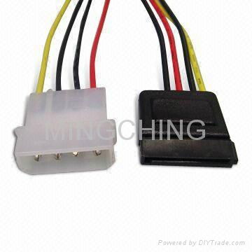 SATA 15P to SATA 4Pin power cable