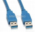 USB 3.0 cable, USB AM to USB AM