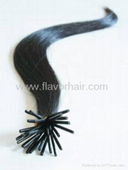 Pre-bonded I tip Hair Extension,100% remy human hair