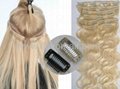 Clip-in Human hair extensions
