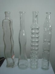 glass bottles