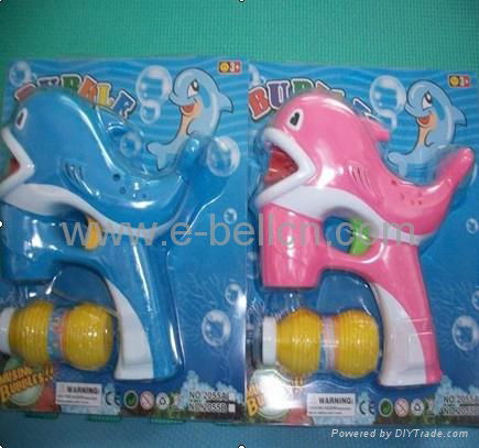 Automatic Solid Color whales bubble gun