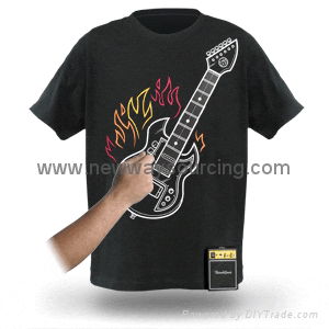 The Electronic Rock Guitar Shirts