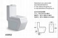 siphonic one piece toilet