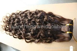 high quality clips in human hair extension 4