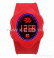 supply new gift creative led touch screen papa watch