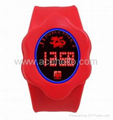 supply new gift creative led touch screen papa watch