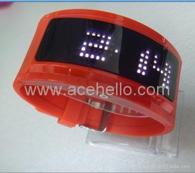 COOLEST LED WATCH WITH 125 LIGHTS BEAUTIFUL WATCH 5